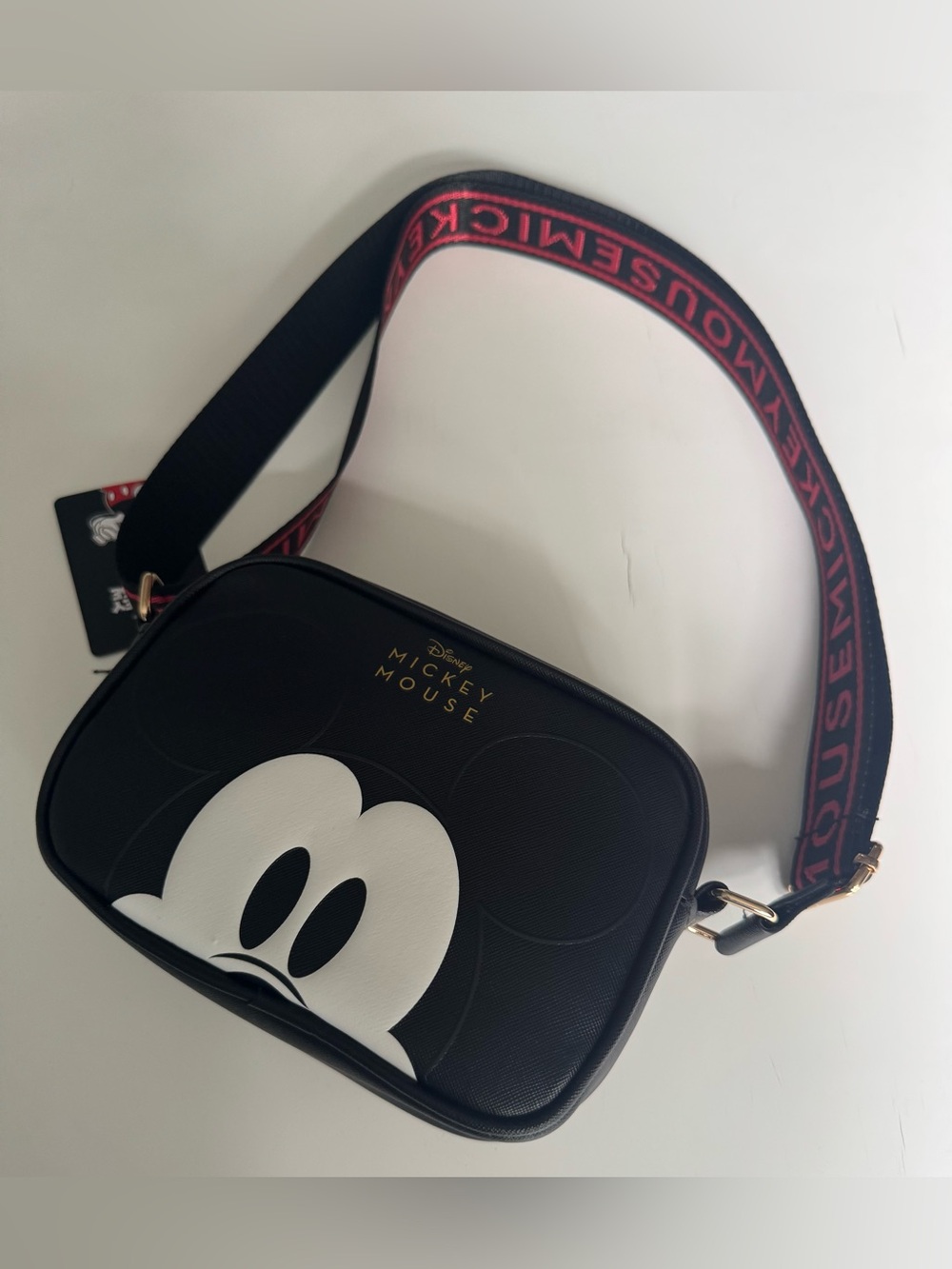 The Disney Mickey Mouse camera crossbody bag New - Picture 10 of 16